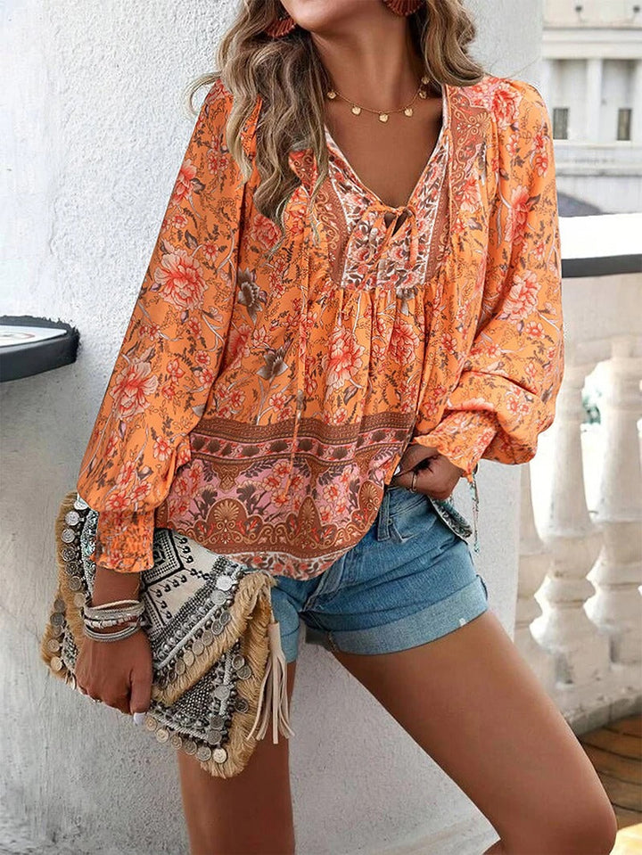 Helena Casual Summer Top - Asvori Melbourne