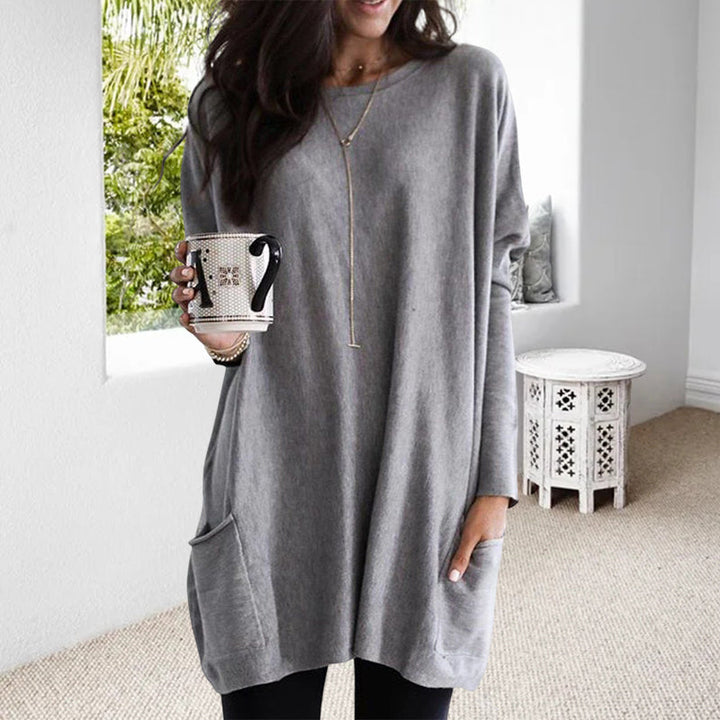Maree Oversized round neck jumper for women - Asvori Melbourne