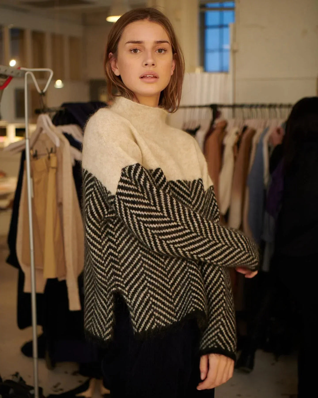 ADELIE premium knit turtleneck - Asvori Melbourne