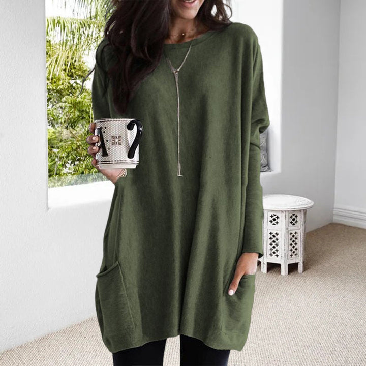 Maree Oversized round neck jumper for women - Asvori Melbourne