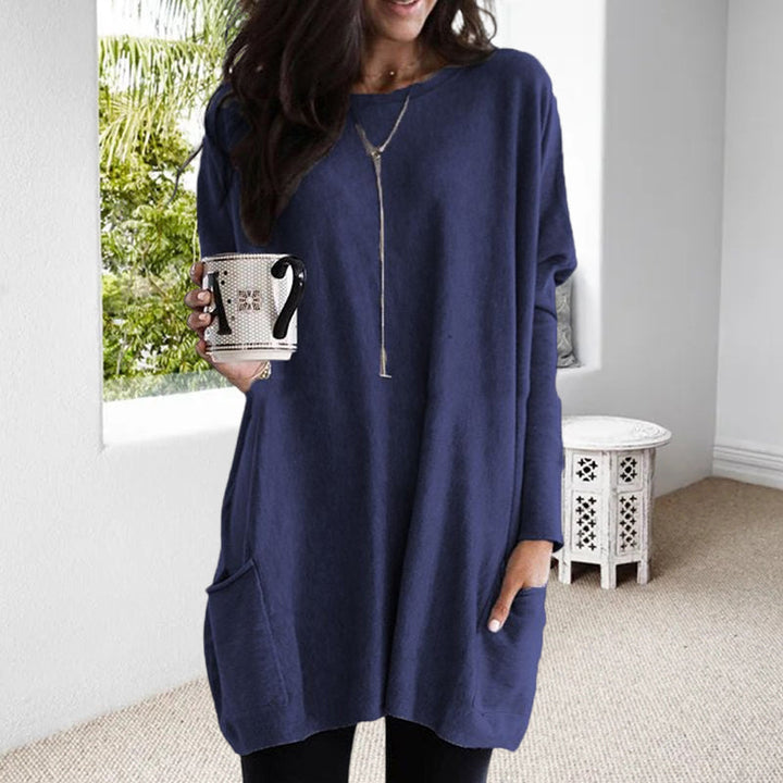 Maree Oversized round neck jumper for women - Asvori Melbourne