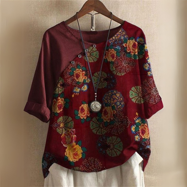 Indilia Flattering Elegant Blouse - Asvori Melbourne