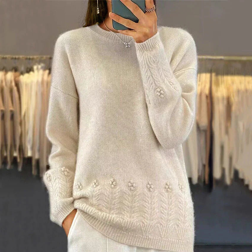 Cille Cosy knitted sweater - Asvori Melbourne