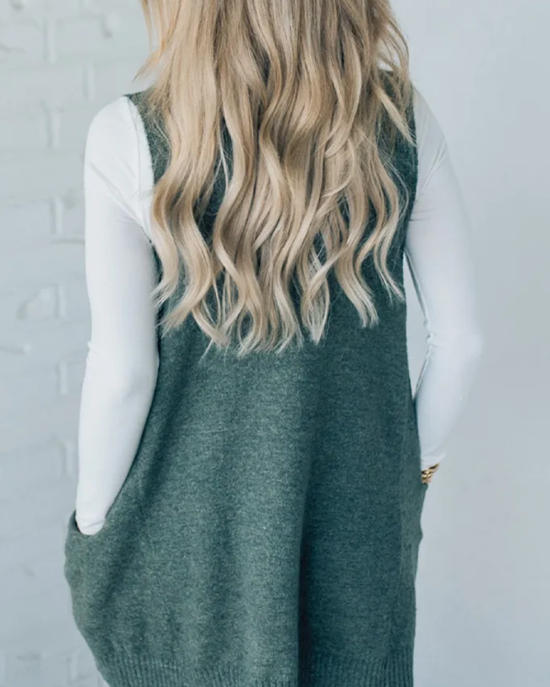 AROLA Cozy Knit Vest - Asvori Melbourne