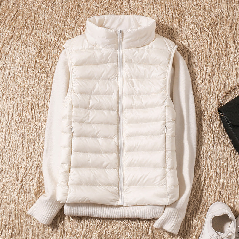 Galora Waterproof Vest with White Duck Down - Asvori Melbourne