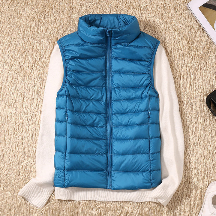 Galora Waterproof Vest with White Duck Down - Asvori Melbourne