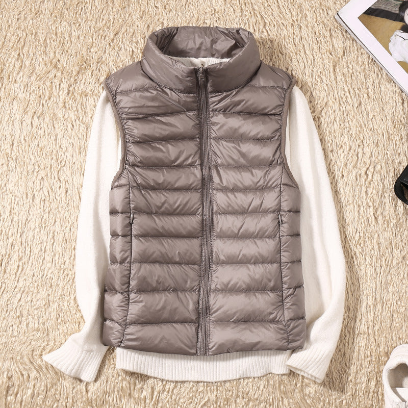 Galora Waterproof Vest with White Duck Down - Asvori Melbourne