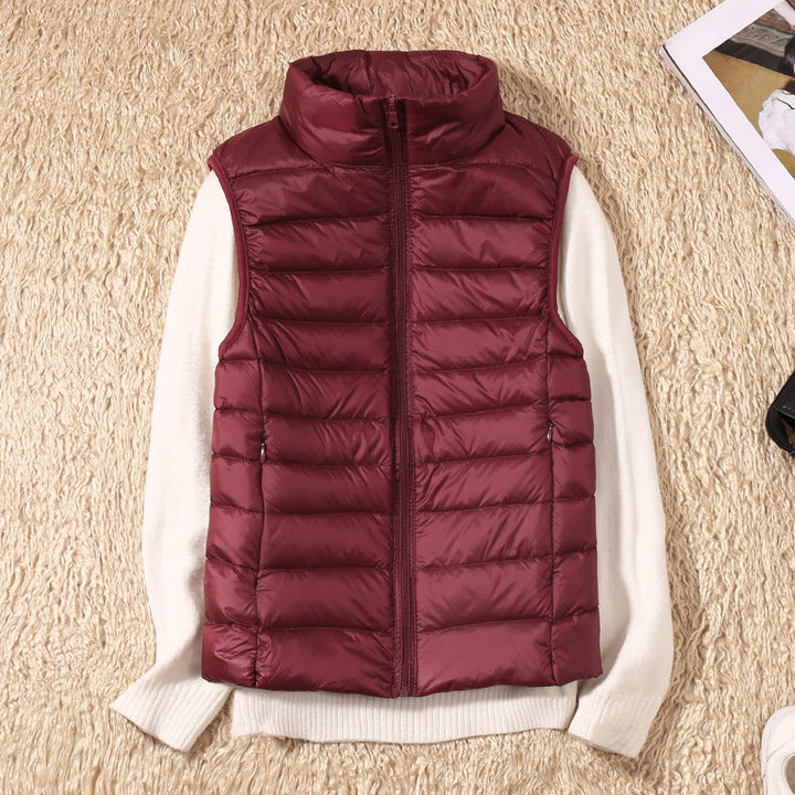 Galora Waterproof Vest with White Duck Down - Asvori Melbourne