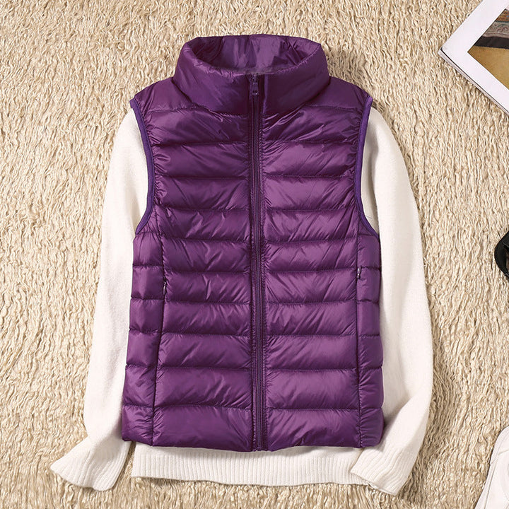 Galora Waterproof Vest with White Duck Down - Asvori Melbourne