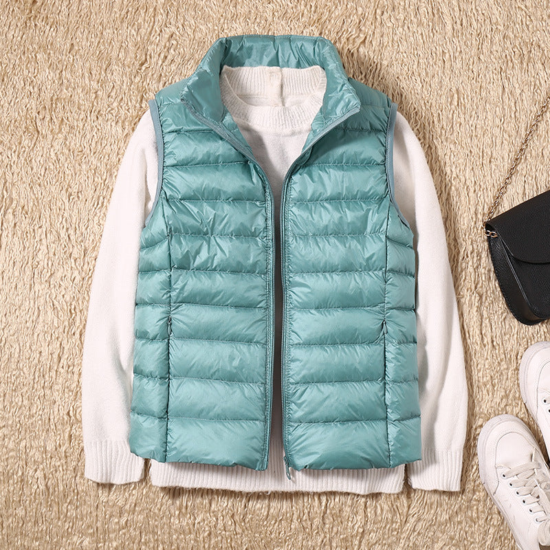 Galora Waterproof Vest with White Duck Down - Asvori Melbourne
