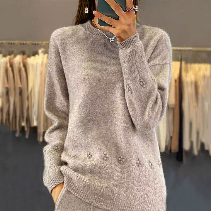 Cille Cosy knitted sweater - Asvori Melbourne