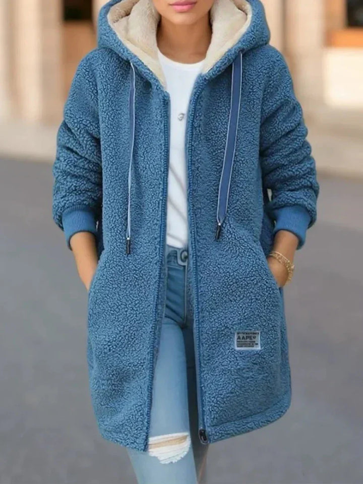 Jenny Fleece hooded jacket - Asvori Melbourne