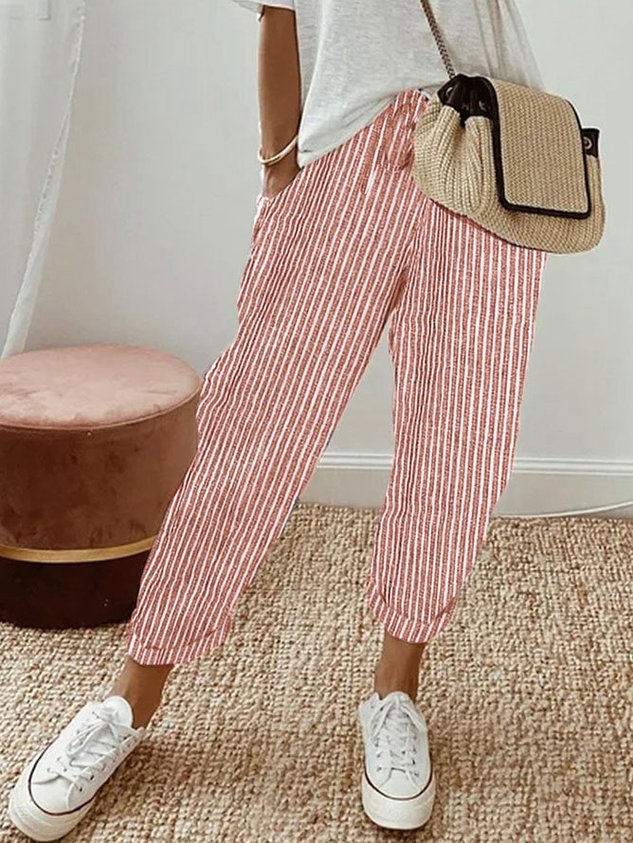 LUCY Luxe Linen Pants - Asvori Melbourne