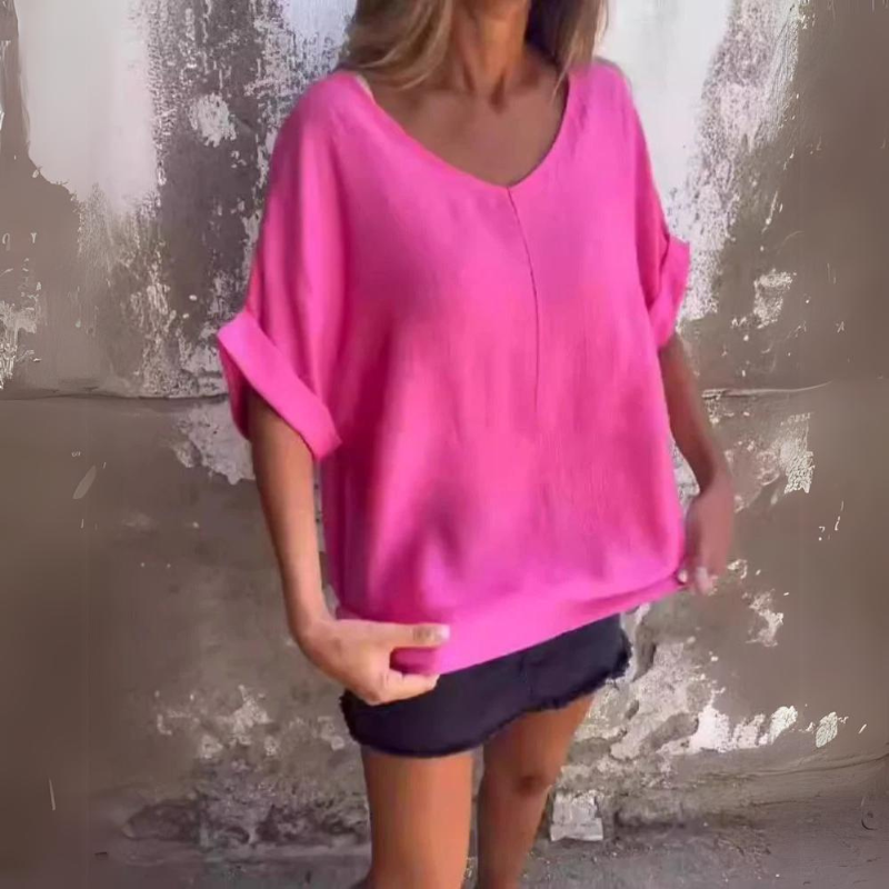 Lucy Flowy Loose Top - Asvori Melbourne