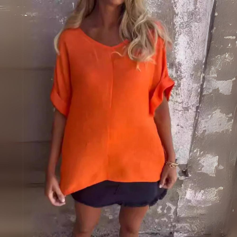 Lucy Flowy Loose Top - Asvori Melbourne