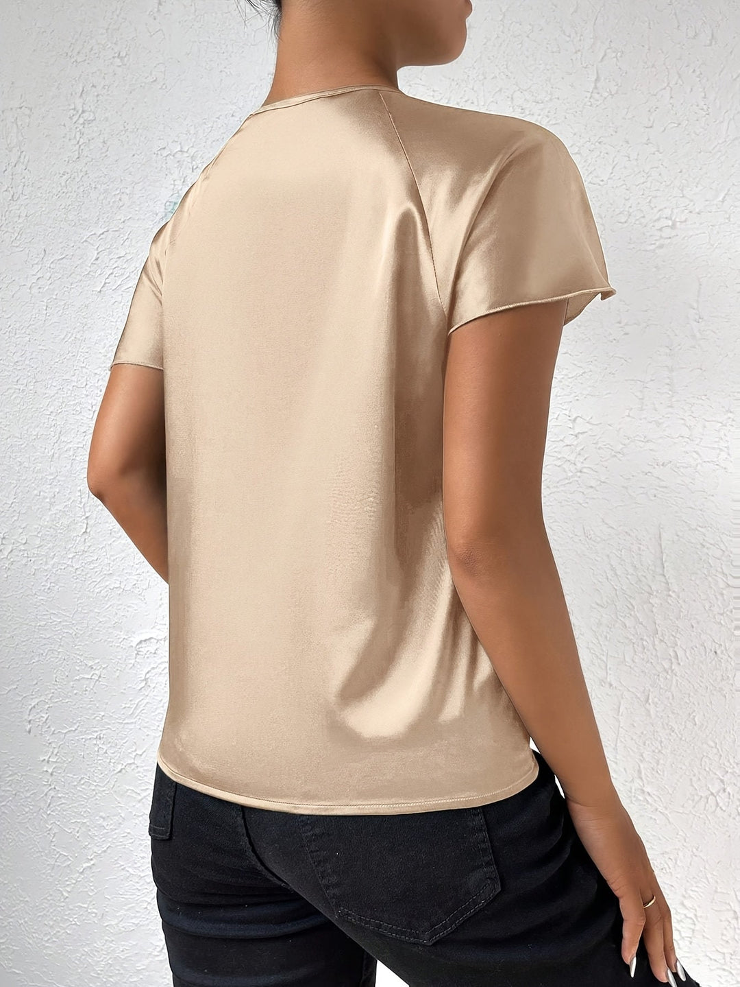 Loretta Trendy Top With Unique Shoulder Detail - Asvori Melbourne