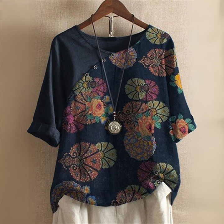 Indilia Flattering Elegant Blouse - Asvori Melbourne
