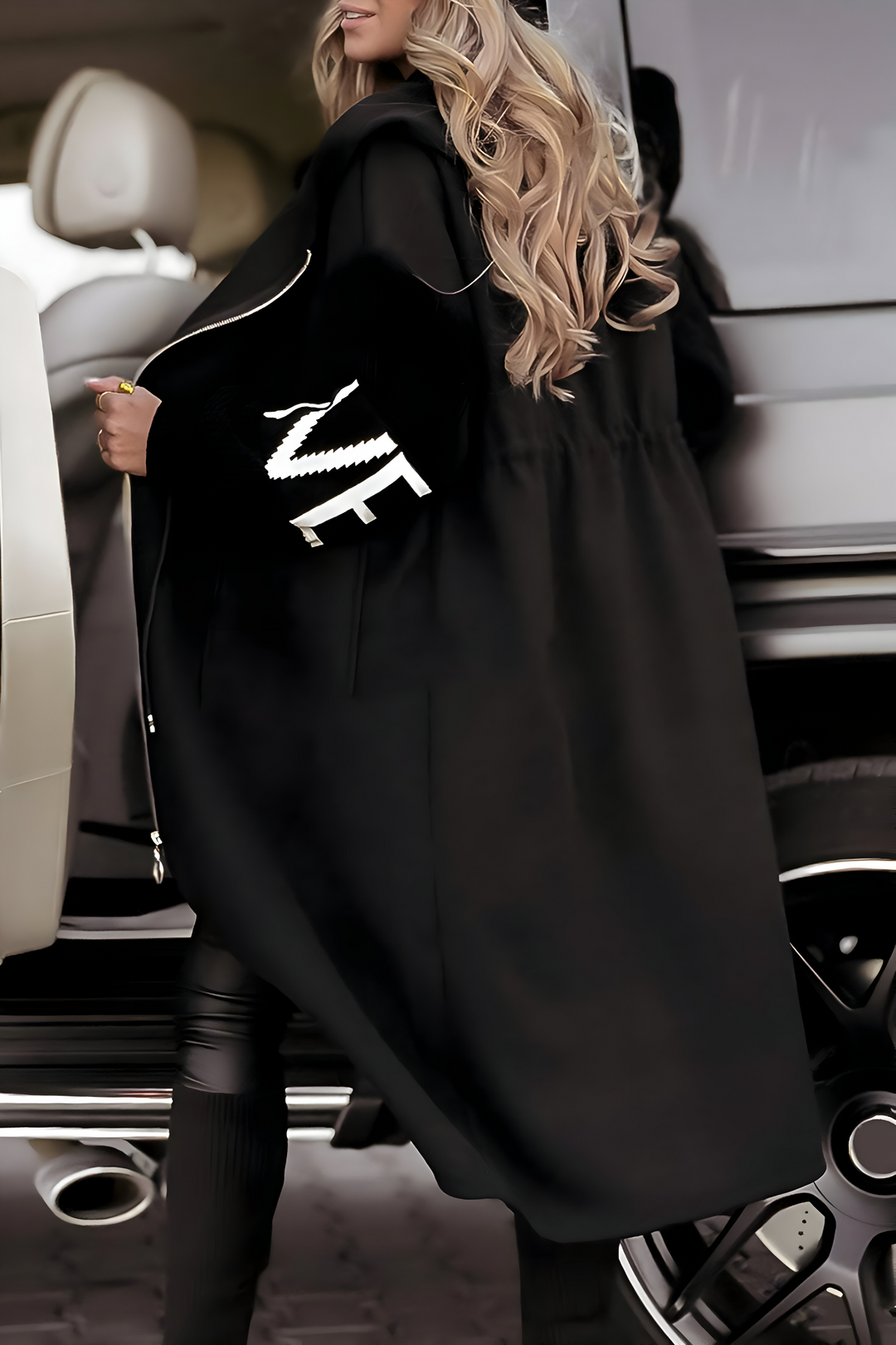 ROSANA Elegant Hooded Coatigan - Asvori Melbourne