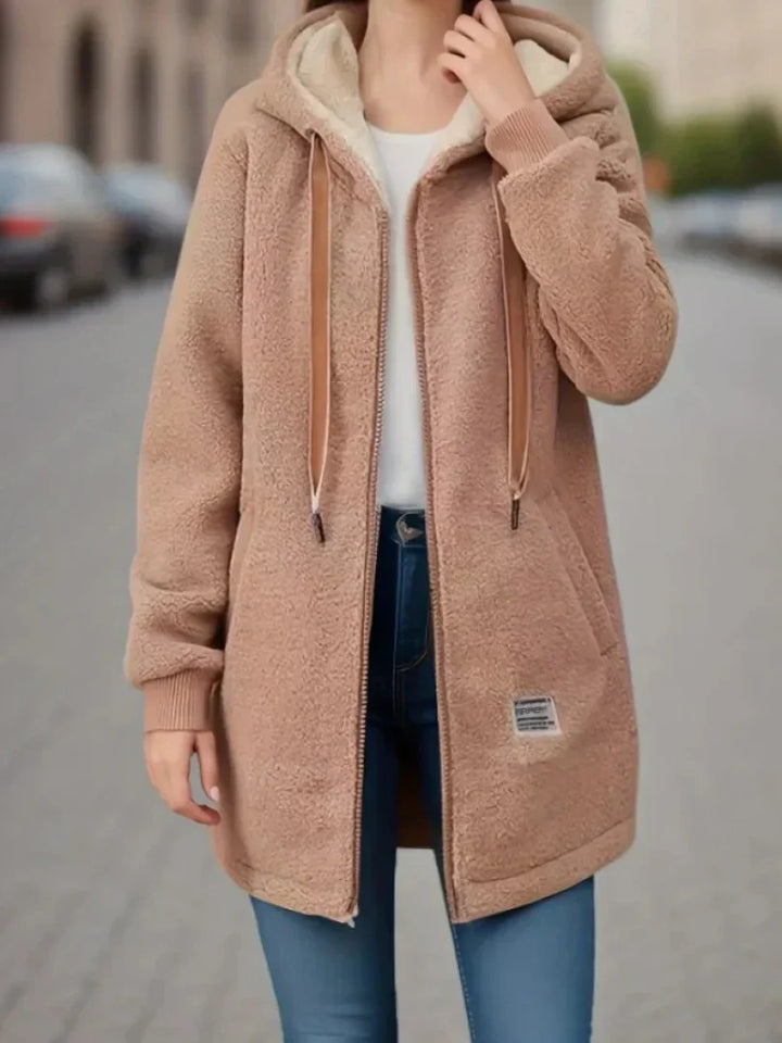 Jenny Fleece hooded jacket - Asvori Melbourne