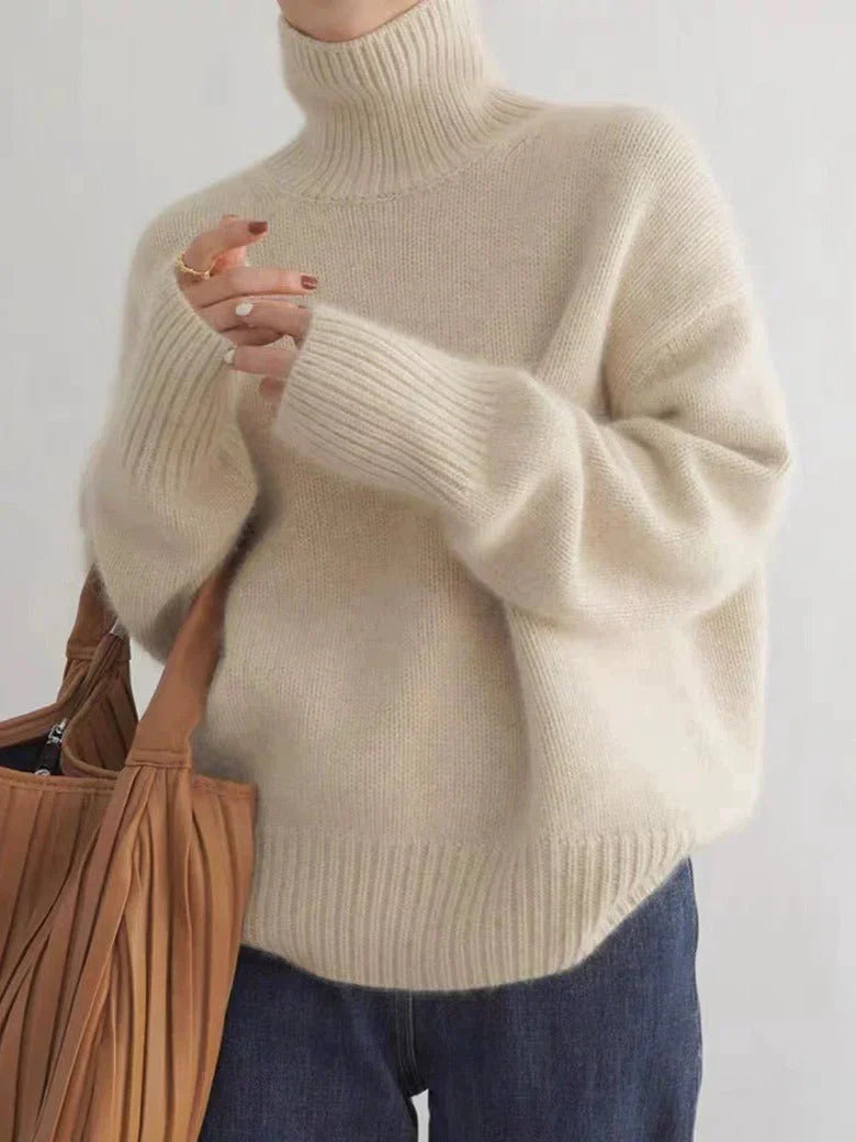 Lena Turtleneck Sweater - Asvori Melbourne