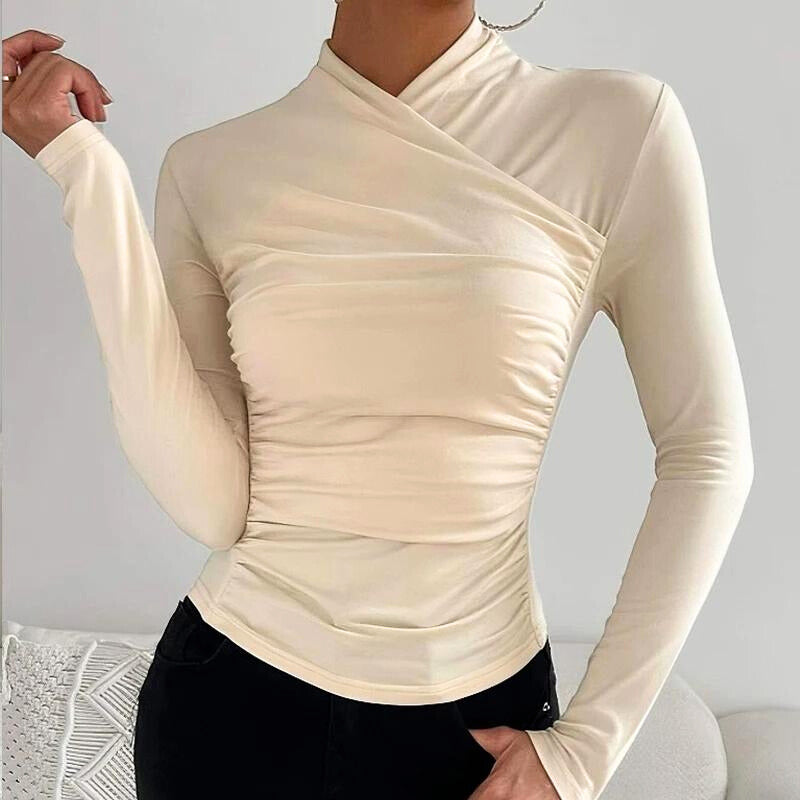 Classic Cross-Neck Top - Asvori Melbourne