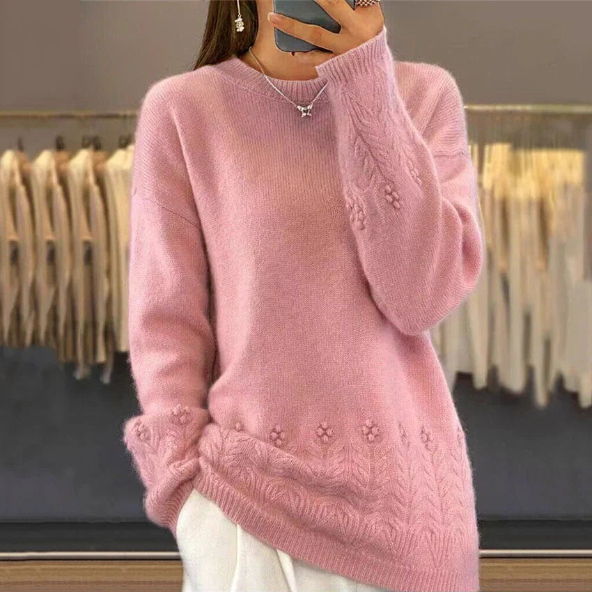 Cille Cosy knitted sweater - Asvori Melbourne