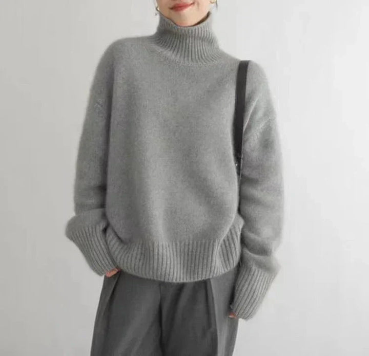 Lena Turtleneck Sweater - Asvori Melbourne