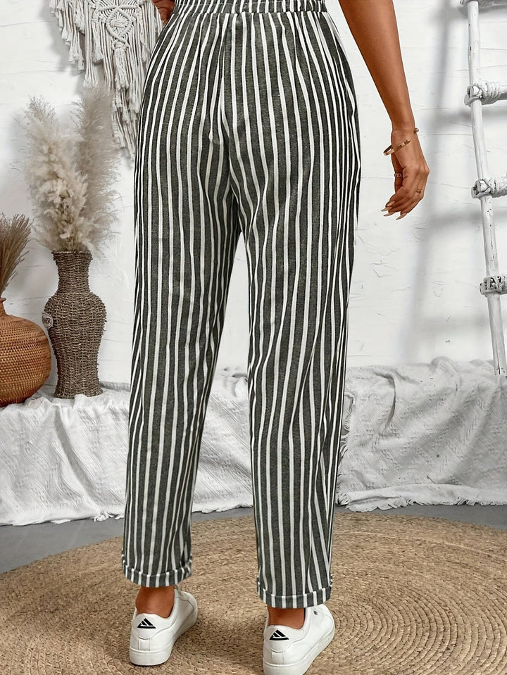 Ava Striped pants - Asvori Melbourne