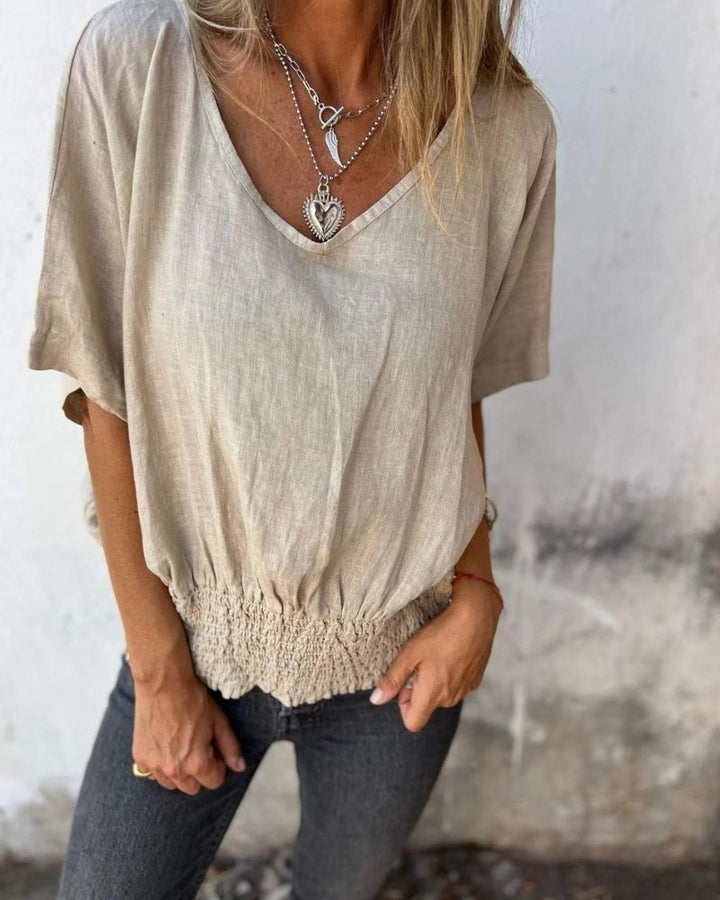JENNY Relaxed Summer Top - Asvori Melbourne