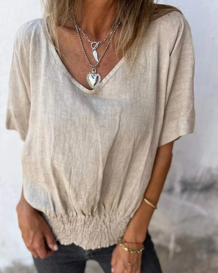 JENNY Relaxed Summer Top - Asvori Melbourne