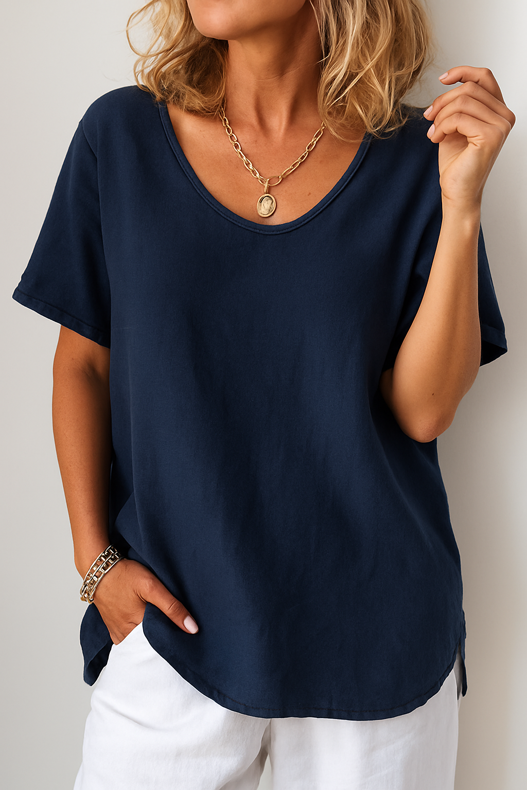 Erin Relaxed Fit Casual Summer Top - Asvori Melbourne