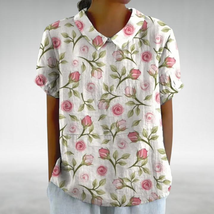 Danaya Vintage floral blouse - Asvori Melbourne