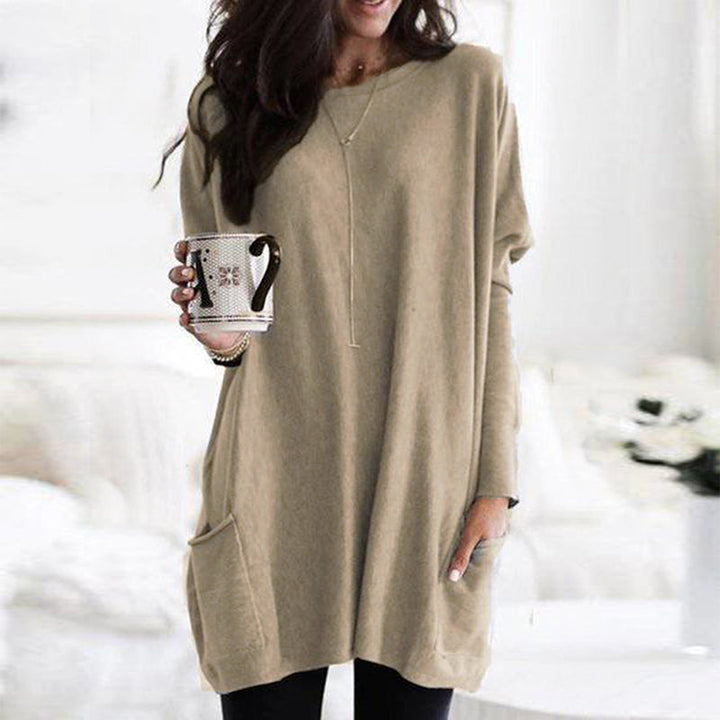Maree Oversized round neck jumper for women - Asvori Melbourne