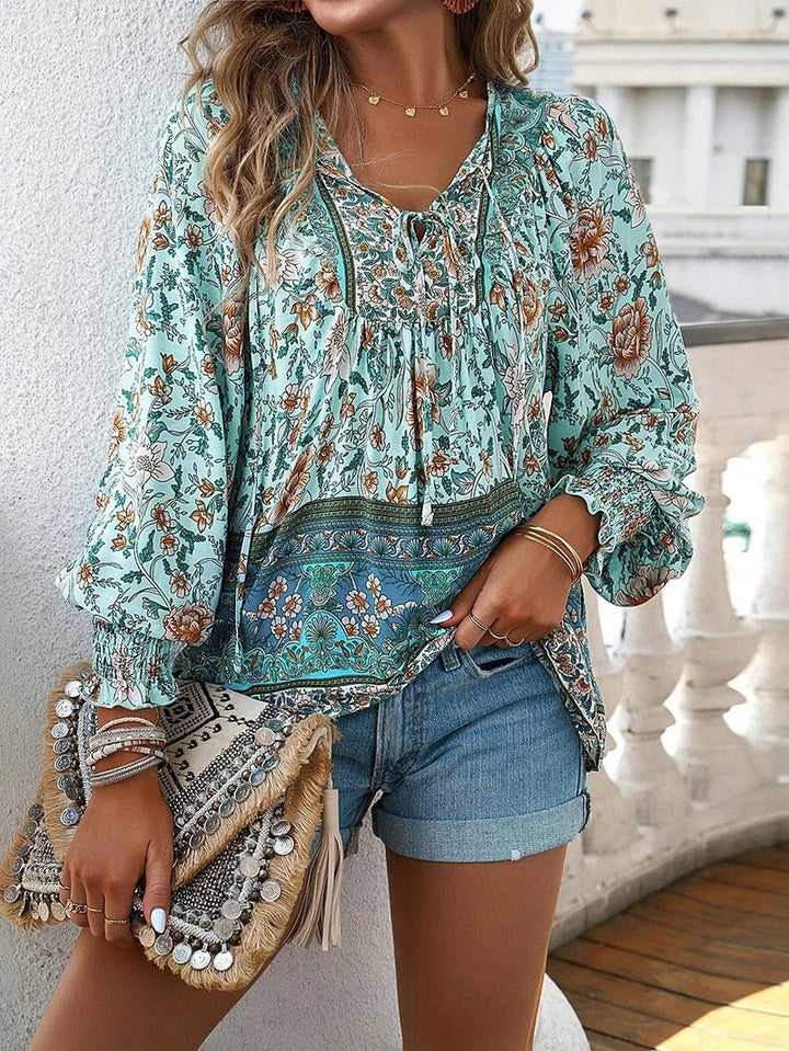 Helena Casual Summer Top - Asvori Melbourne