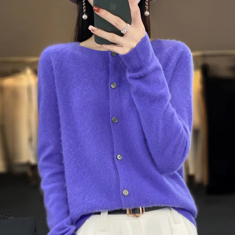 VIVIENNE WARM COZY CARDIGAN - Asvori Melbourne