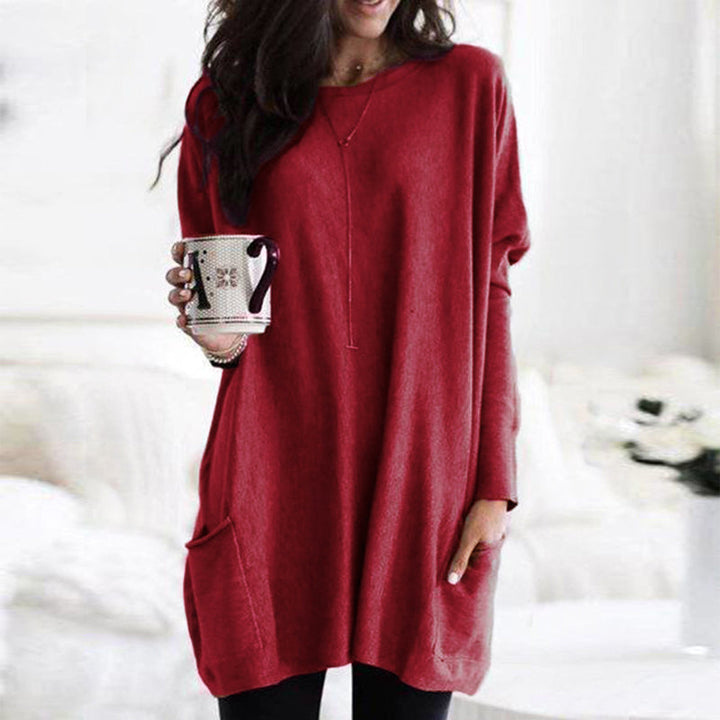 Maree Oversized round neck jumper for women - Asvori Melbourne