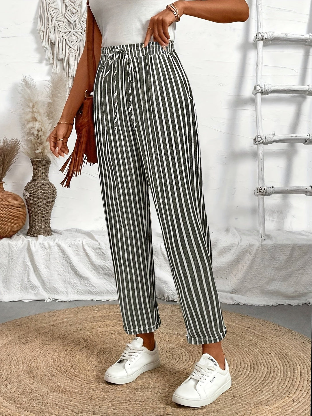Ava Striped pants - Asvori Melbourne