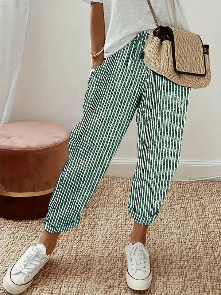 Amelia Stretch Waist Trouser - Asvori Melbourne