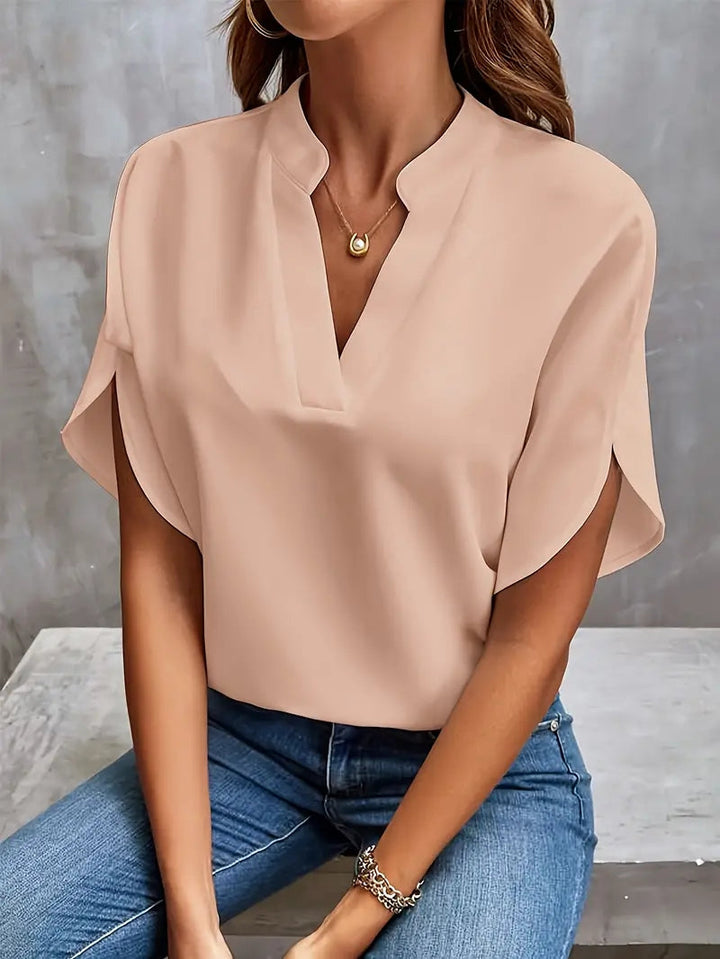 Sara Flared Sleeve Blouse - Asvori Melbourne