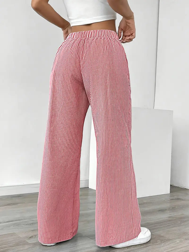 KARINA STYLISH STRIPED PANTS - Asvori Melbourne