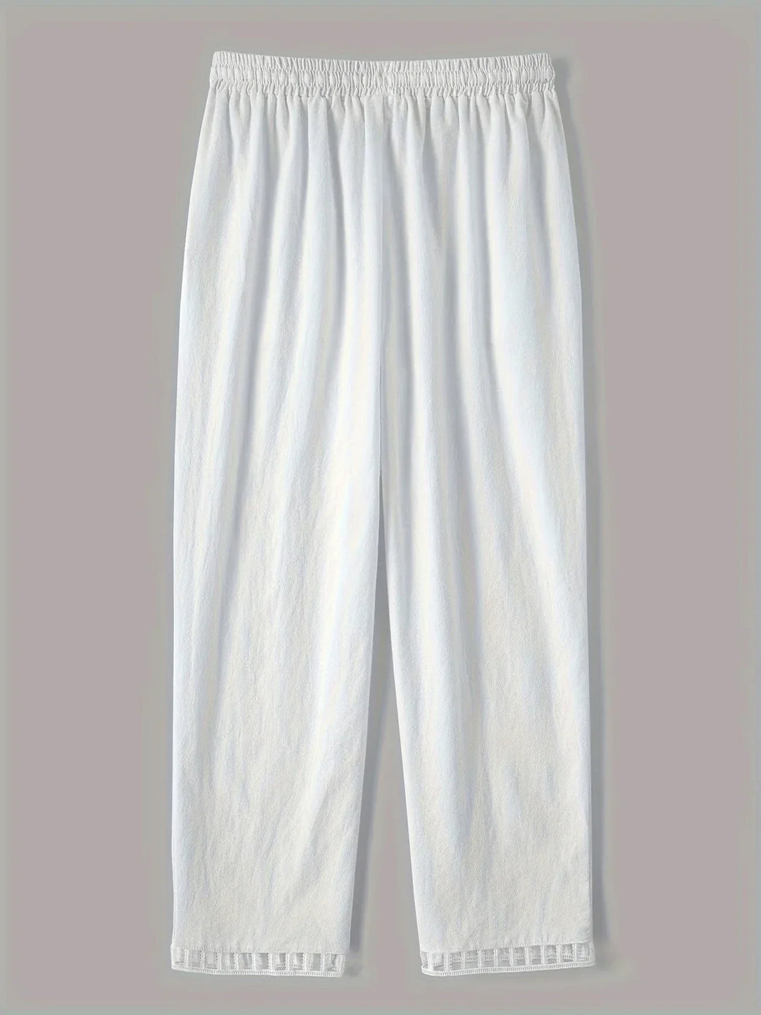 Tracey Contrast Trim Cropped Pants - Asvori Melbourne