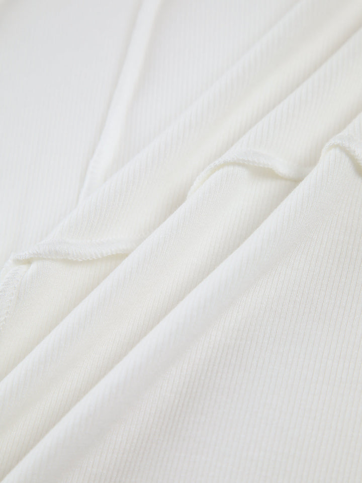 Isla Basic Piping Long Sleeve Top - Asvori Melbourne