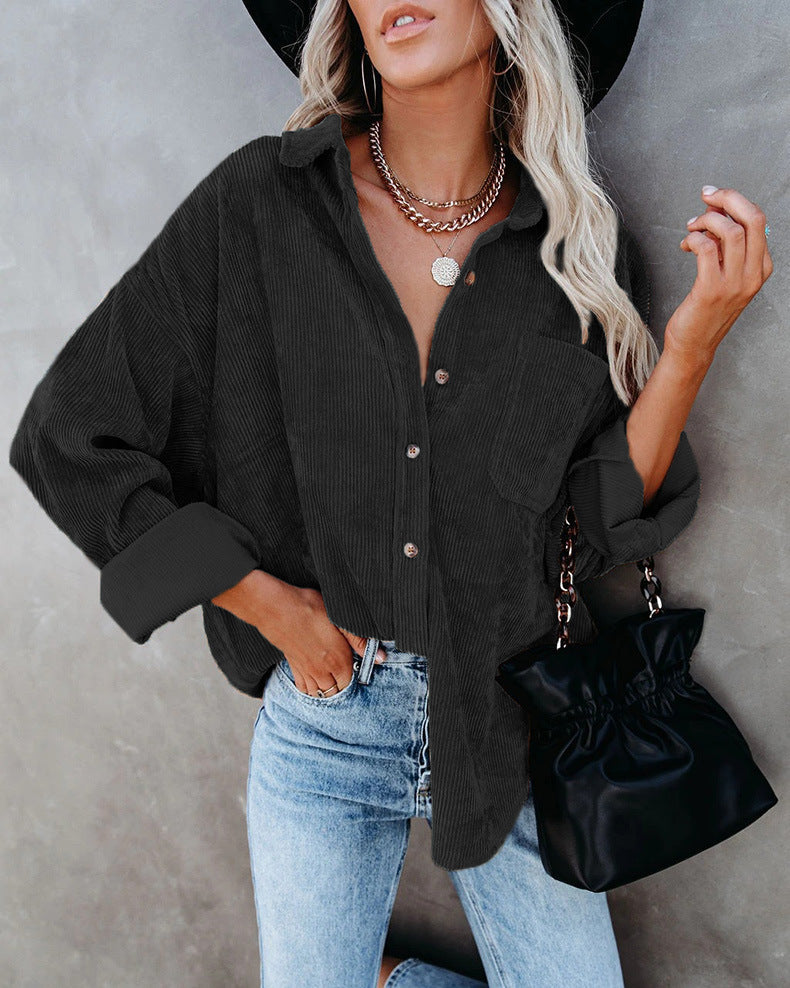 Bella Vintage velvet shirt - Asvori Melbourne