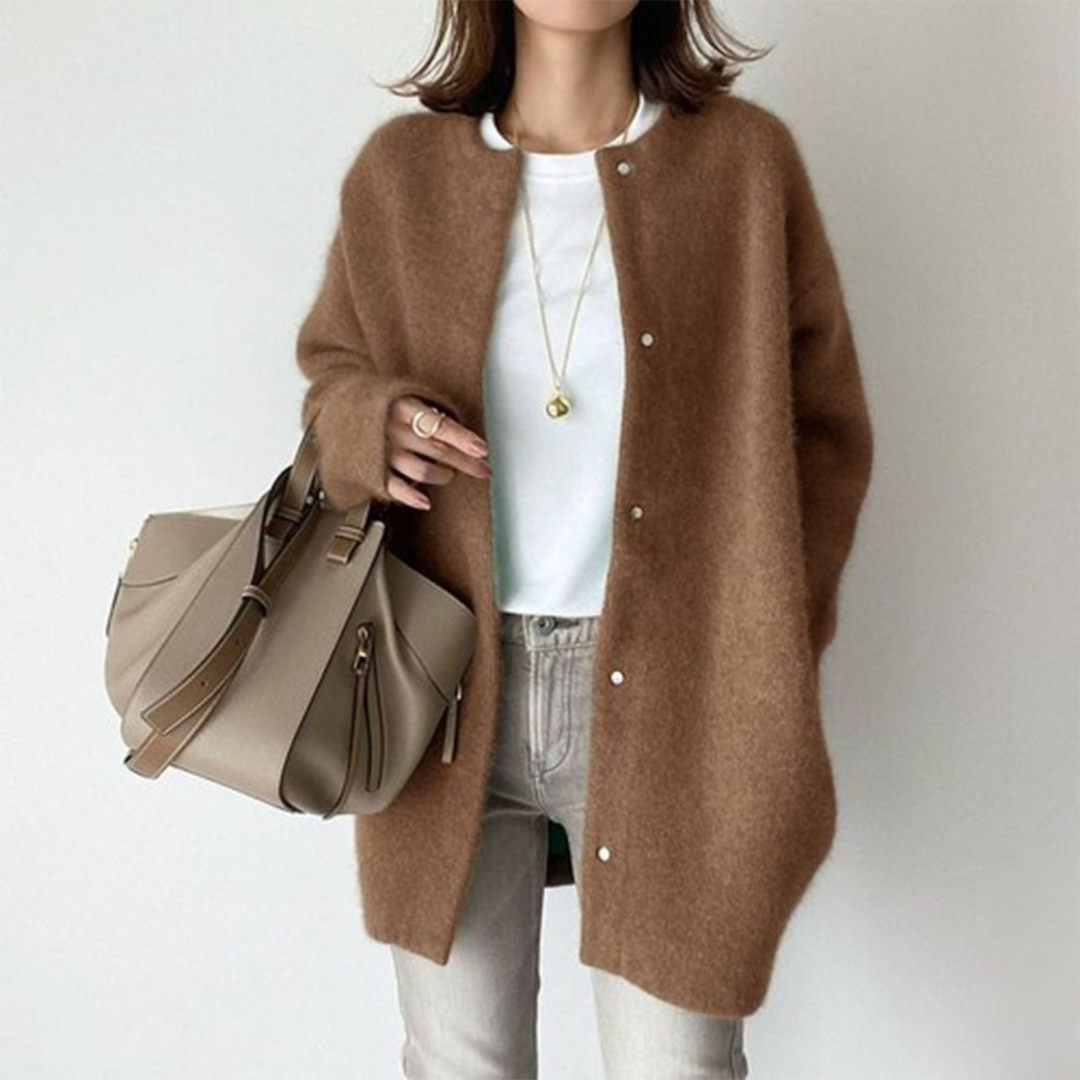 Cora Timeless Knit Cardigan - Asvori Melbourne