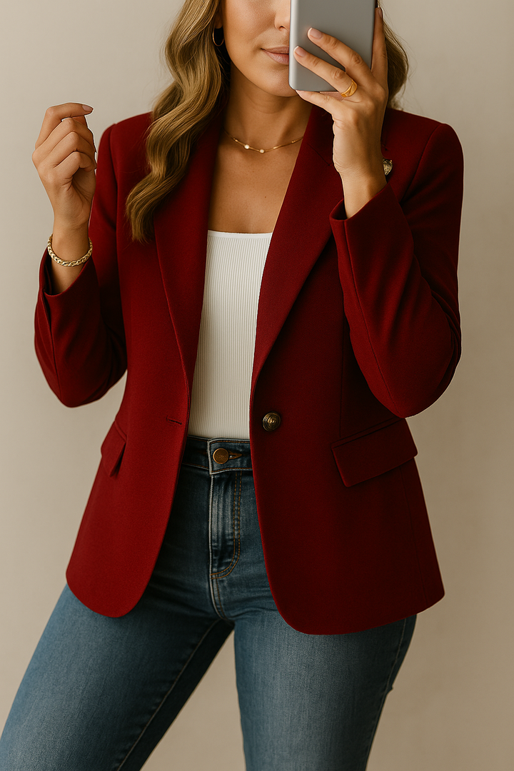 Giselle Tailored Everyday Blazer - Asvori Melbourne