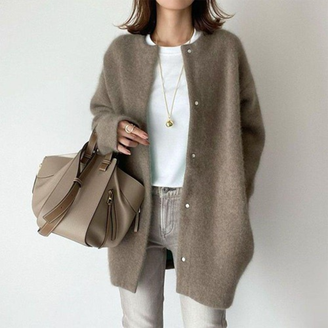 Cora Timeless Knit Cardigan - Asvori Melbourne