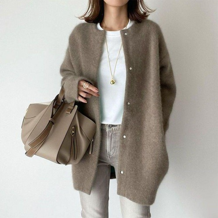 Cora Timeless Knit Cardigan - Asvori Melbourne