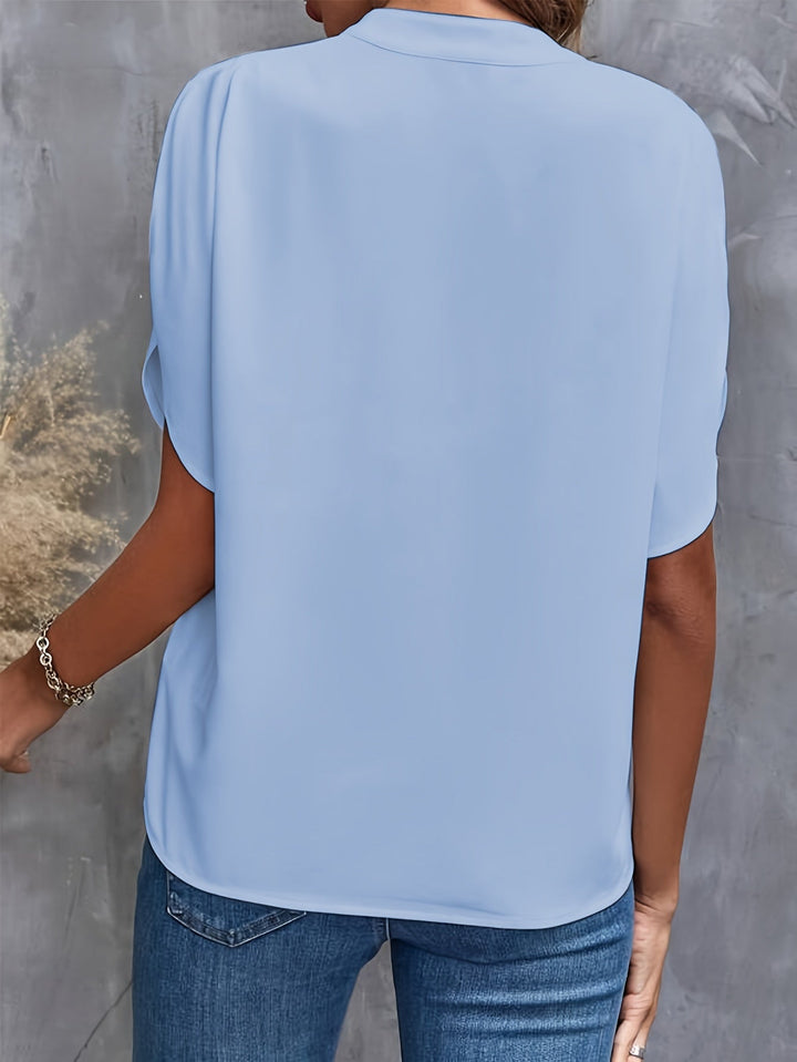 Sara Flared Sleeve Blouse - Asvori Melbourne