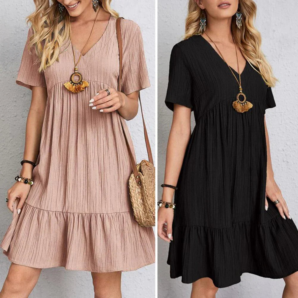 Emily Elegant Tummy-Covering Dress