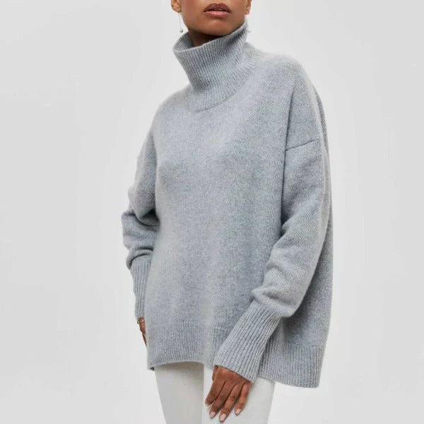 Mia Cozy Turtleneck Sweater - Asvori Melbourne